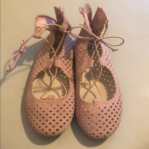 Baby GAP Toddler Girls Lace-up Flats